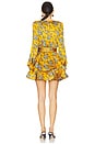 view 3 of 3 Bedouin Hanna Mini Dress in Yellow Multi