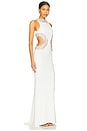 view 2 of 4 Camila Rhinestone Gown in White
