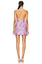 view 3 of 4 МИНИ ПЛАТЬЕ DEIRDRE in Lilac Multi