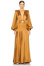 view 4 of 4 Carmen Maxi Dress in Copper