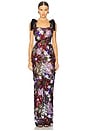 view 1 of 4 Dahlia Maxi Dress in Purple Multi