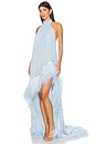 view 1 of 4 VESTIDO FRENTE ÚNICA MADELINE in Powder Blue