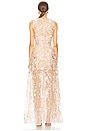 view 3 of 4 Arielle Floral Gown in Blush