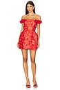 view 1 of 3 Jasmine Maraya Mini Dress in Red