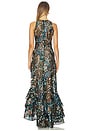view 3 of 4 Sicilia Sequin Maxi Dress in Blue Multi