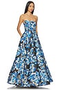 view 2 of 4 Cassandra Maxi Dress in Blue Multi