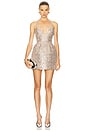 view 1 of 4 Tessa Mini Dress in Silver