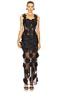 view 1 of 4 Rosalie Noir Maxi Dress in Black