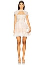 view 1 of 4 Daphne Mini Dress in Ivory & Cream