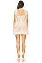 view 3 of 4 Daphne Mini Dress in Ivory & Cream