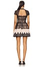 view 3 of 3 Daphne Mini Dress in Black & White