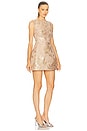 view 2 of 4 Violet Mini Dress in Gold Sequin