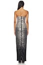 view 3 of 4 Dahlia Maxi Dress in Metallic