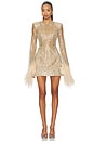 view 1 of 4 Tokyo Mini Dress in Gold