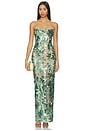 view 1 of 4 Dahlia Maxi Dress in Green