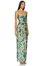 view 2 of 4 Dahlia Maxi Dress in Green