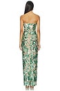 view 3 of 4 Dahlia Maxi Dress in Green