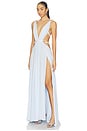 view 2 of 4 Brielle Diamond Gown in Powder Blue