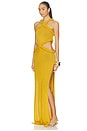 view 3 of 4 VESTIDO CELESTE in Mustard
