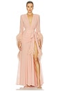 view 1 of 3 Geisha Maxi Dress in Peach
