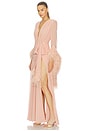view 2 of 3 Geisha Maxi Dress in Peach