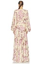 view 3 of 3 Magnolia Carmen Gown in Blush Multi