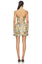 view 3 of 4 Bella Butterfly Maraya Strapless Mini Dress in Multi