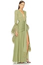 view 2 of 3 Geisha Maxi Dress in Sage
