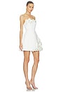 view 2 of 4 Estelle Floral Strapless Mini Dress in White