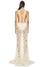 view 3 of 3 Akello Crochet Maxi Dress in Cream