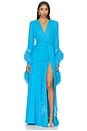view 1 of 3 Geisha Maxi Dress in Cerulean