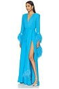view 2 of 3 Geisha Maxi Dress in Cerulean