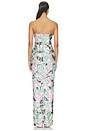 view 3 of 4 Calypso Sequin Dahlia Strapless Maxi Dress in Multi