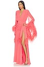 view 2 of 3 Geisha Maxi Dress in Coral
