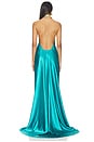 view 4 of 4 VESTIDO LARGO AMARA in Cerulean