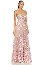 view 2 of 4 MAXIVESTIDO LARGO VENICE in Pink Multi