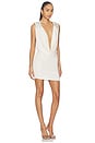 view 2 of 4 ROBE COURTE BELLA in White