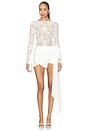 view 1 of 4 ROBE COURTE VIENA in White