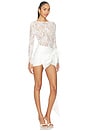 view 2 of 4 ROBE COURTE VIENA in White