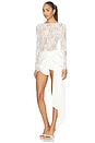 view 4 of 4 ROBE COURTE VIENA in White