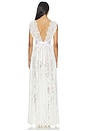 view 4 of 3 VESTIDO LARGO GODDESS in White