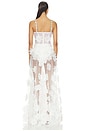 view 3 of 4 ROBE DE SOIRÉE ANASTASIA in White