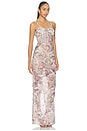 view 2 of 4 ROBE MAXI EVE in Blush Multi