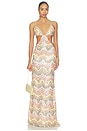 view 1 of 5 MAXIVESTIDO SONIA in Pastel