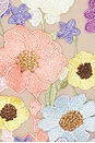 view 4 of 4 Jasmine Floral Strapless Gown in Pastel