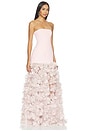 view 2 of 4 Harper Strapless Gown in Blush