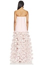 view 3 of 4 Harper Strapless Gown in Blush