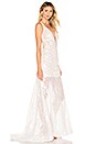 view 2 of 4 Estelle Gown in White