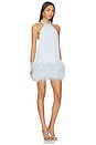 view 2 of 5 Madeline Diamond Mini Dress in Powder Blue