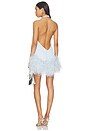 view 4 of 5 Madeline Diamond Mini Dress in Powder Blue